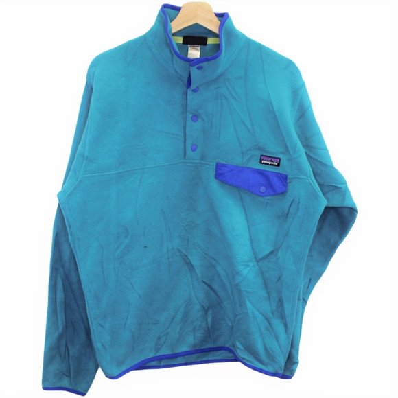 Patagonia Other - Q16 Patagonia Better Sweater Teal Snap Button Teal